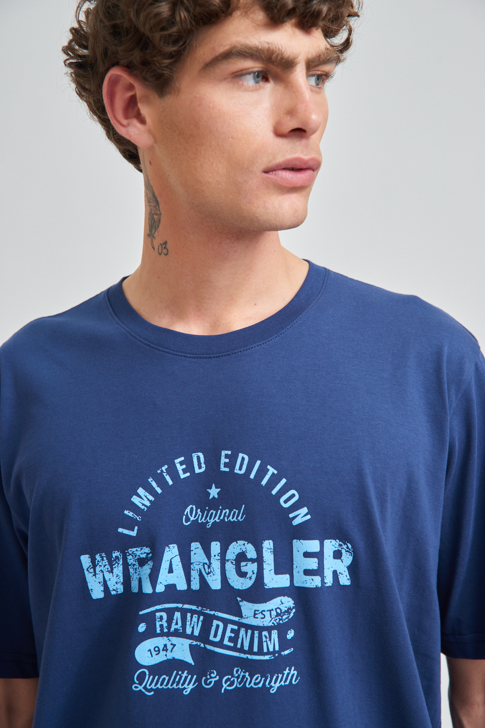 Remera Raw Denim SS